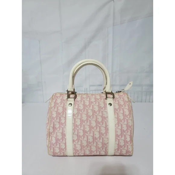 CHRISTIAN DIOR Monogram Boston Bag Pink - Picture 3 of 16